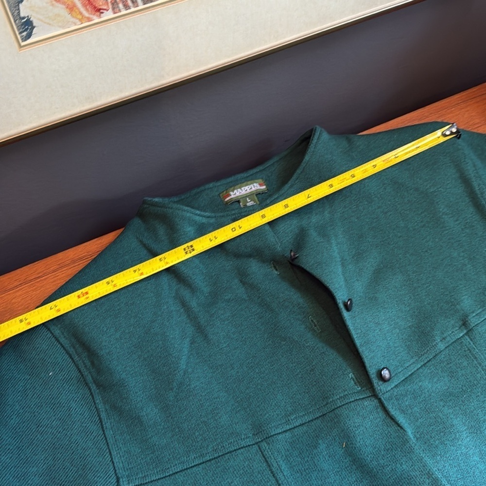 Mappin greed buttoned top mercersied cotton shoulder pads - Picture 9 of 15